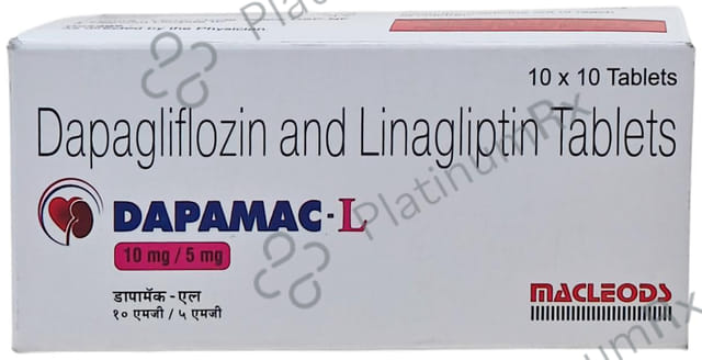 Dapamac L 10mg/5mg Tablet