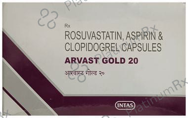 Arvast Gold 75/20/75mg Capsule 10s