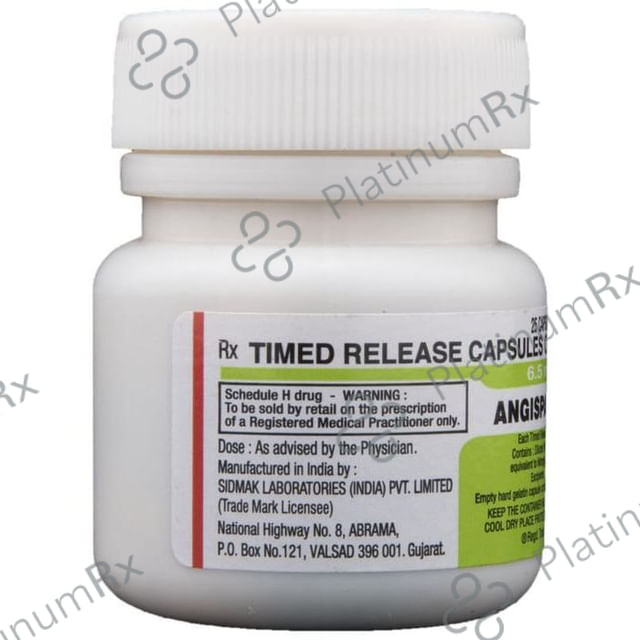 Angispan TR 6.5mg Capsule