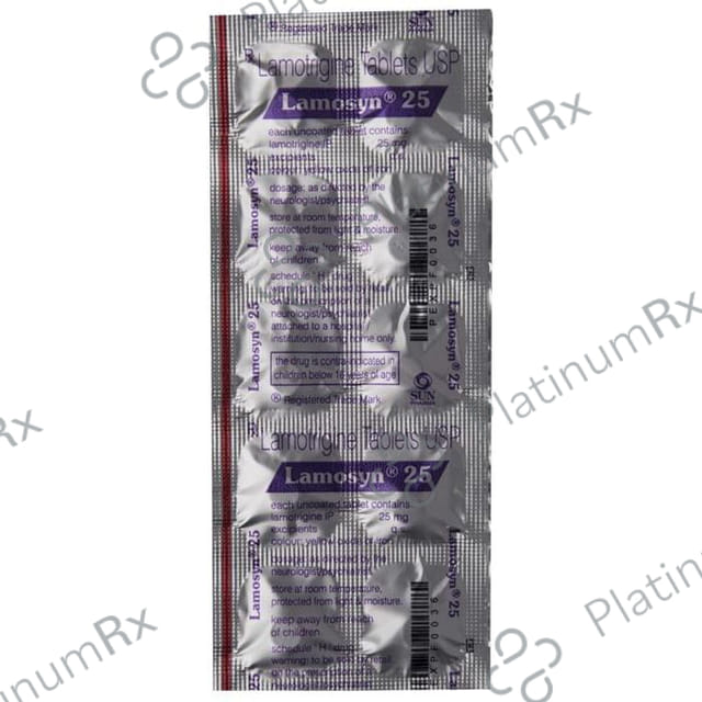 Lamosyn 25mg Tablet 10s