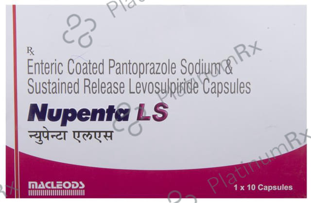 Nupenta LS 75/40mg Capsule SR 10s