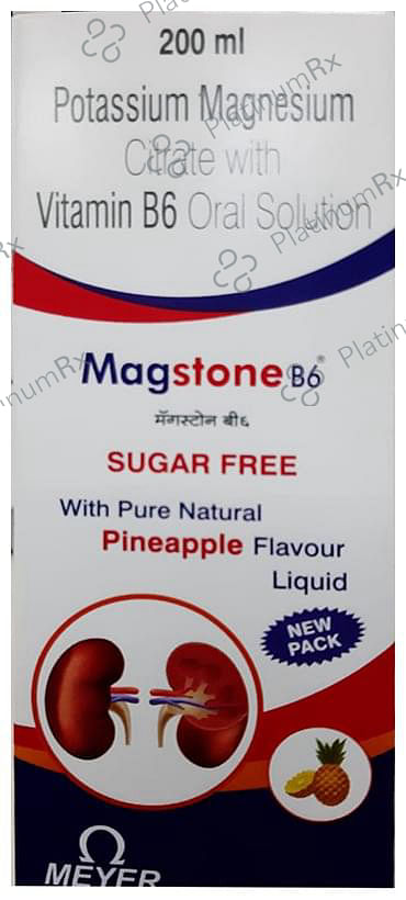 Magstone B6 978/14mg Pineapple Oral Solution 200ml