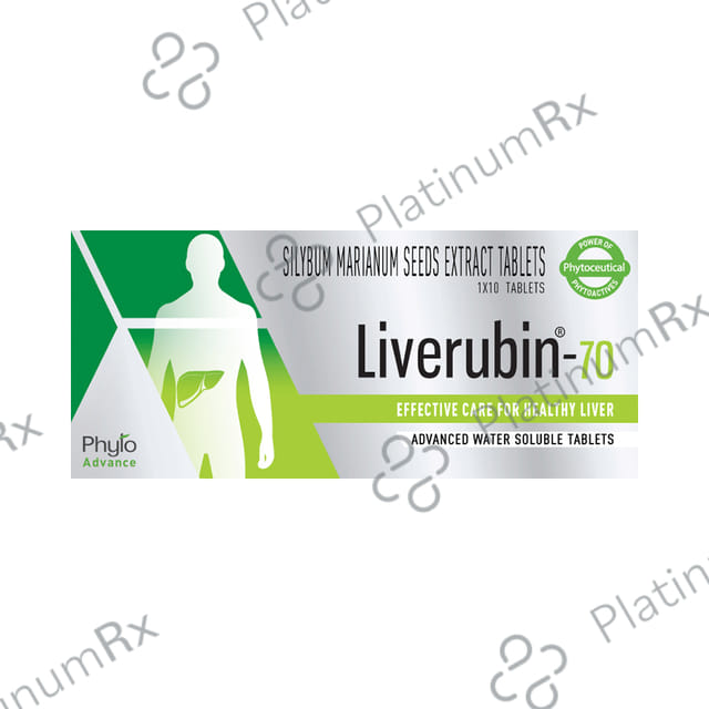 Liverubin 70mg Tablet 10s