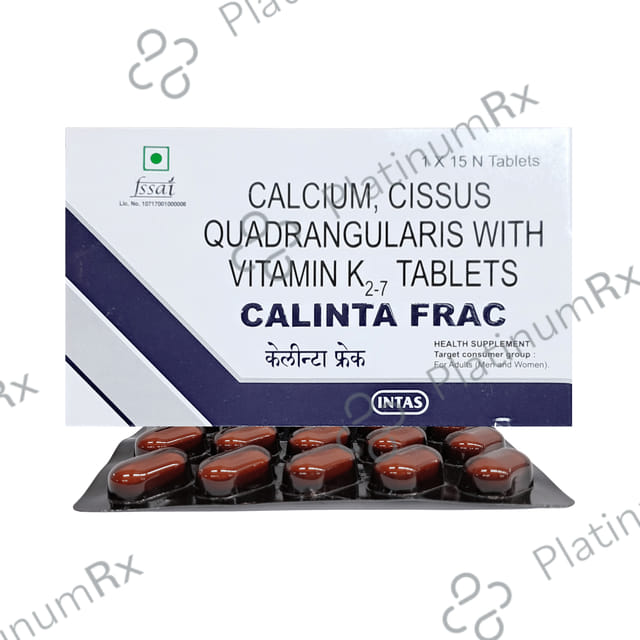 Calinta Frac 500mg/500IU Tablet 15s