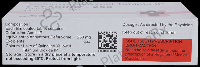 Cefakind 250mg Tablet 10s