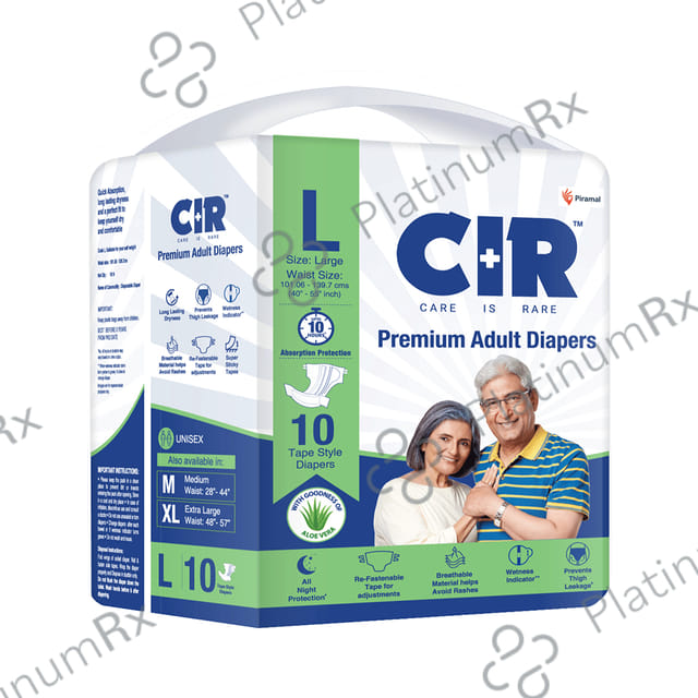 CIR Premium Adult Unisex Diaper 10s