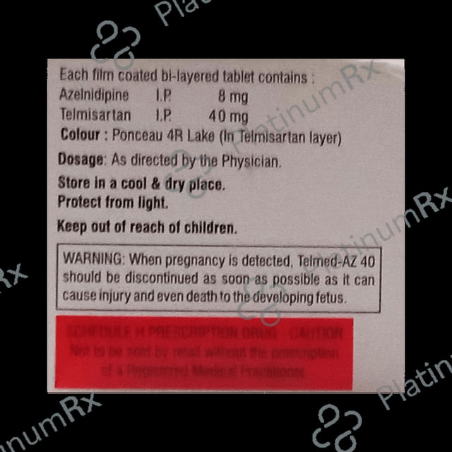 Telmed AZ 40 Tablet