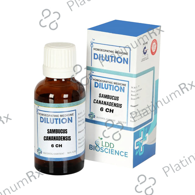 LDD Bioscience Sambucus Cananadensis Dilution 6 CH 30 ml
