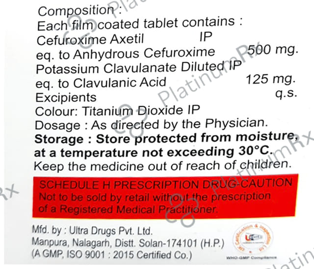 Cefcrest-CV 625 Tablet