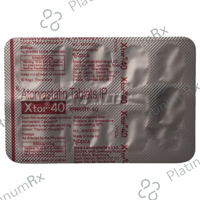 Xtor 40mg Tablet 10s