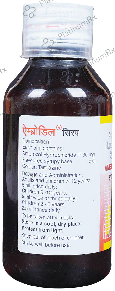 Ambrodil 30mg Syrup 100ml