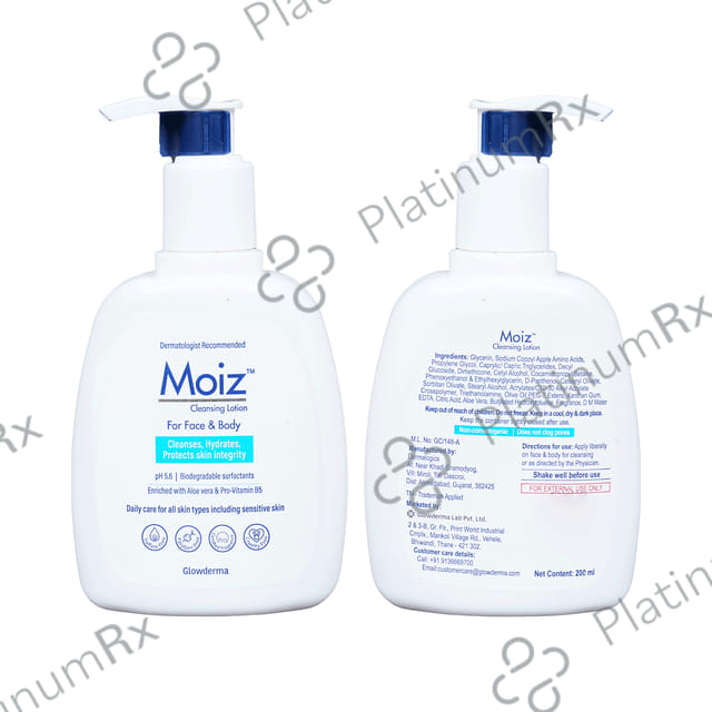 Moiz Cleansing Face & Body Lotion 200ml