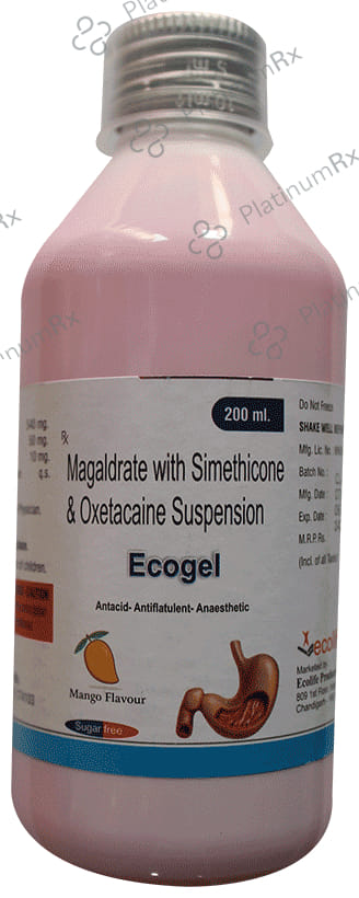 Ecogel Mango Sugar Free Oral Suspension
