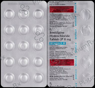 Beniflo 8mg Tablet 15s