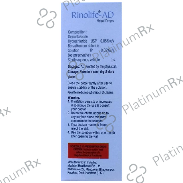 Rinolife-AD Nasal Drop