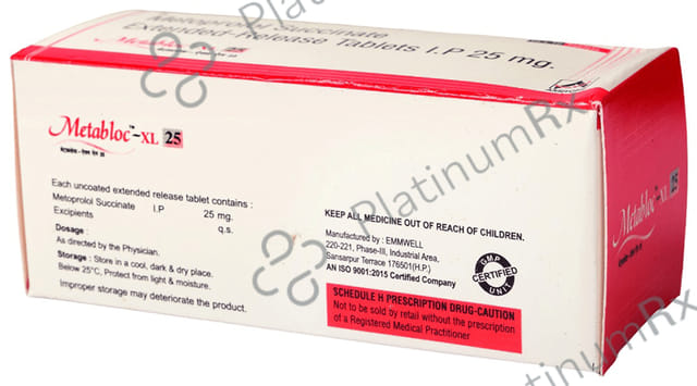 Metabloc 25mg Tablet XL