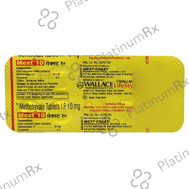 Mext 10mg Tablet 10s
