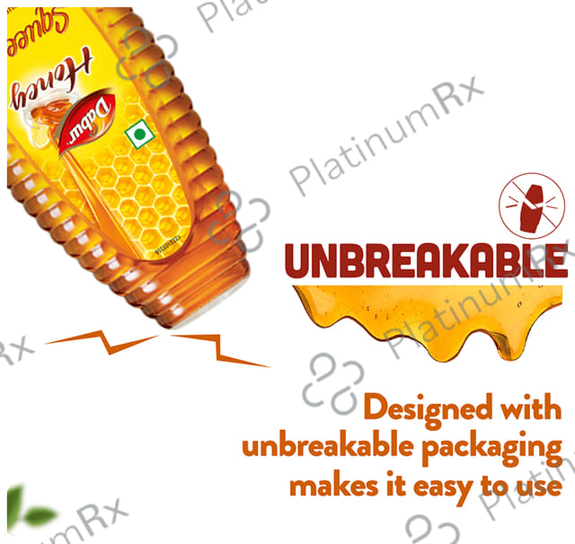 Dabur Honey 100% Pure Honey Brand With No Sugar Adulteration Squeezy Pack 700gm