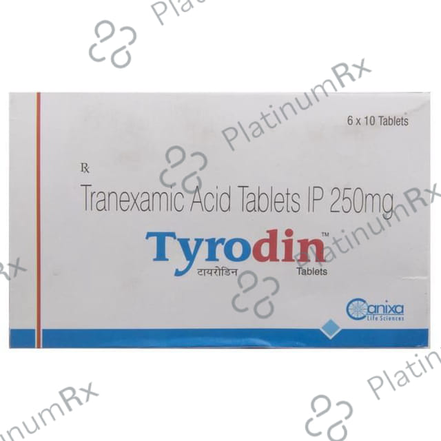 Tyrodin 250mg Tablet 10s