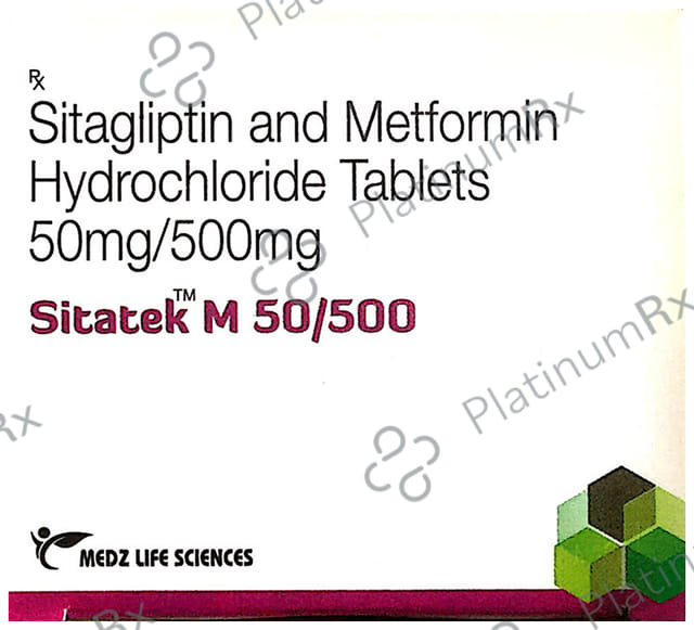 Sitatek M 50/500 Tablet