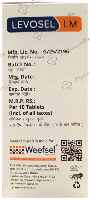 Levosel LM Tablet