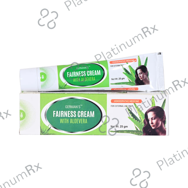 German's Fairness Cream with Aloevera