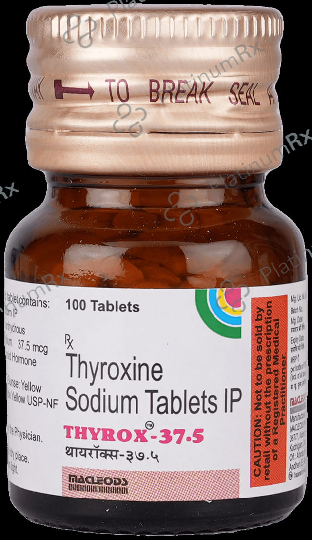 Thyrox 37.5mcg Tablet 100s