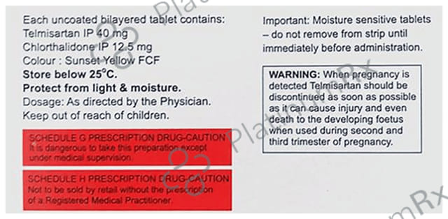 Arbitel CT 40/12.5mg Tablet 15s