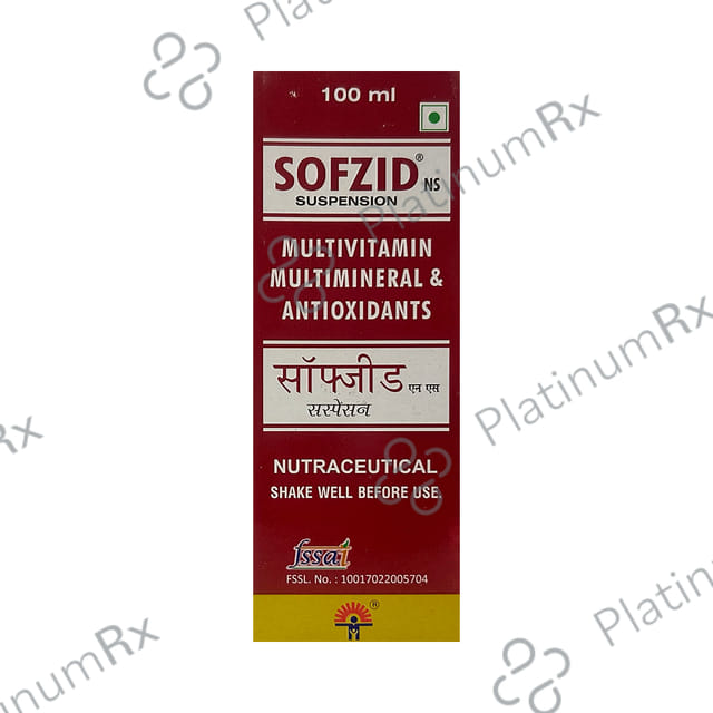 Sofzid NS Syrup 100 Syrup