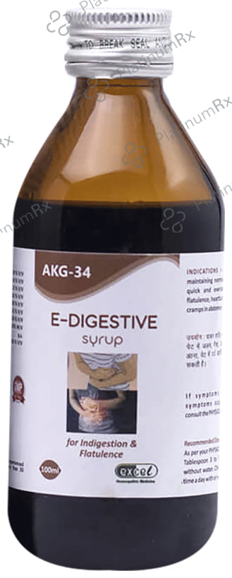 Excel AKG 34 E-Digestive Syrup