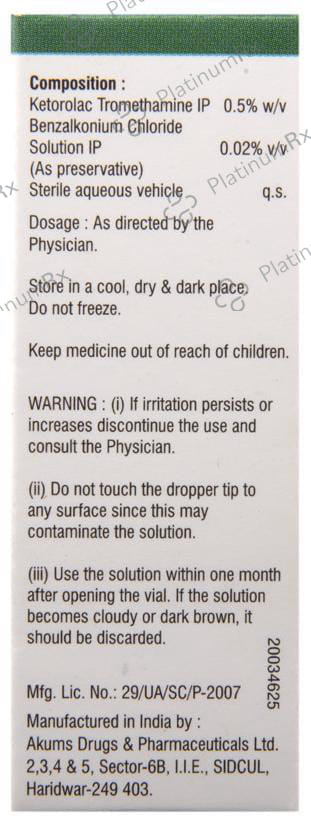 Ketolac Eye Drop