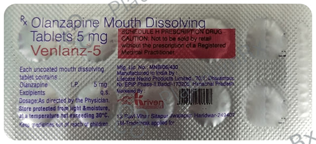 Venlanz 5 Tablet MD