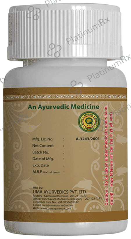 Uma Ayurveda PanchatiktaGhrit Guggul Tablet 80 tablets