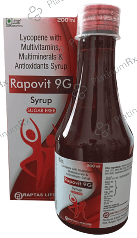 Rapovit 9G Syrup Sugar Free