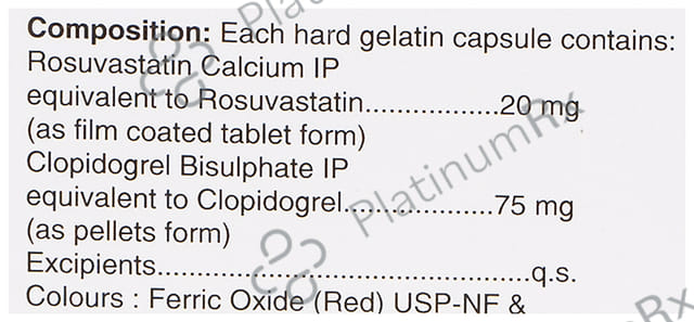 Razel CV 20/75mg Capsule 10s