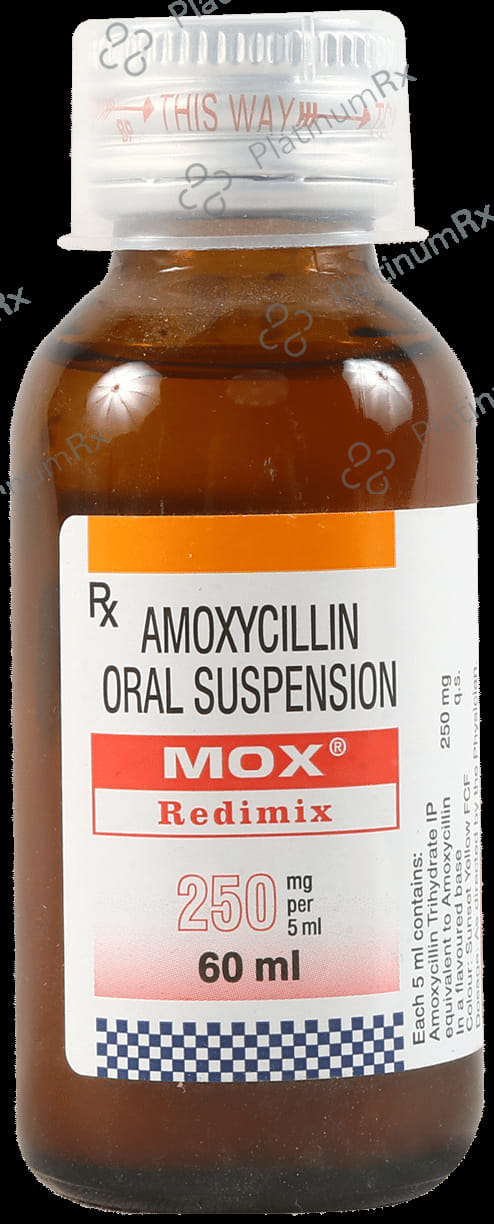 Mox Redimix 250mg Oral Suspension 60ml