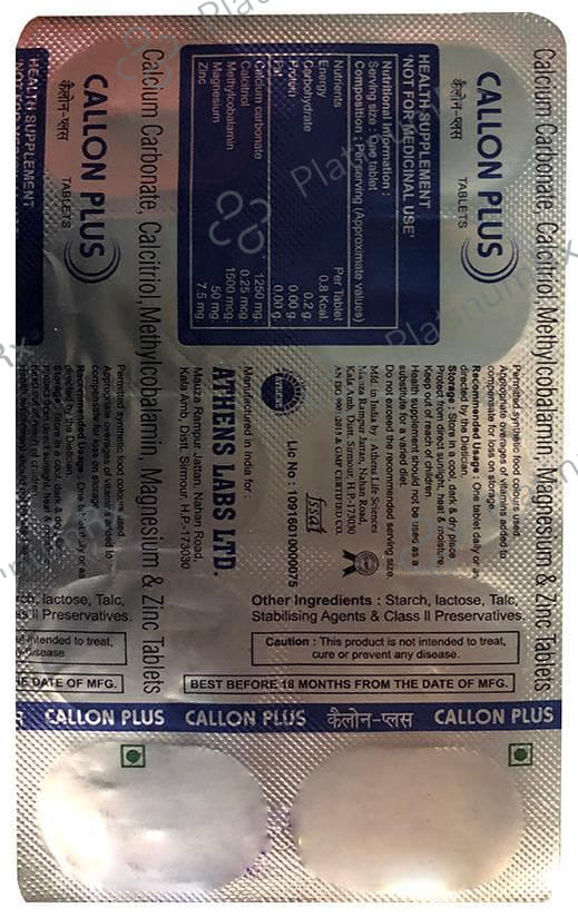 Callon Plus Tablet