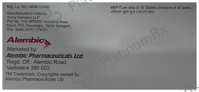 Clostop Srx 250/500mg Tablet 10s