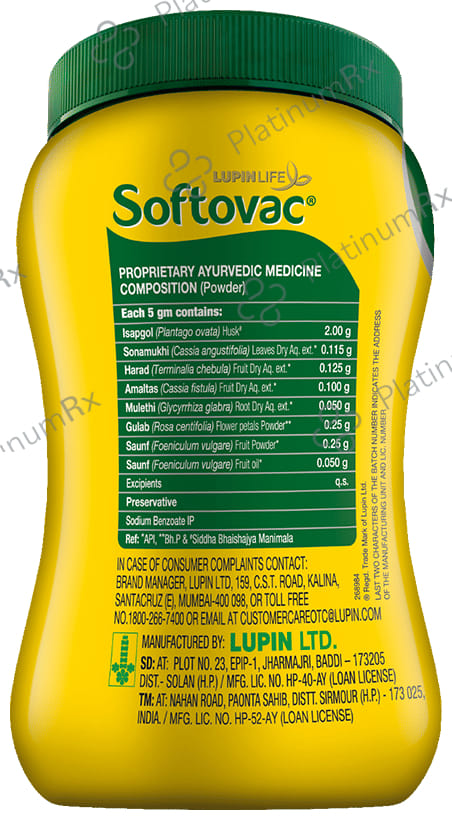 Softovac Powder 250gm
