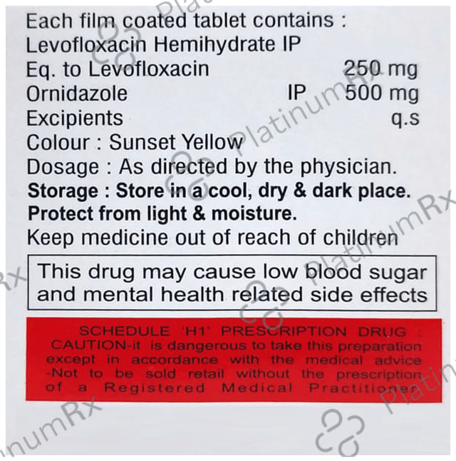 Levovax OZ 250/500mg Tablet 10s