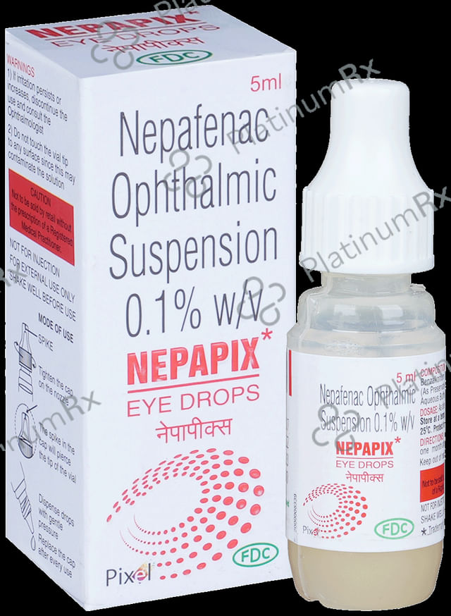 Nepapix 0.1% Eye Drop 5ml