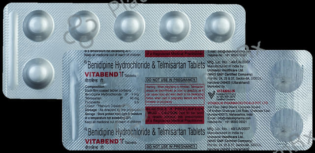 Vitabend T 4mg/40mg Tablet