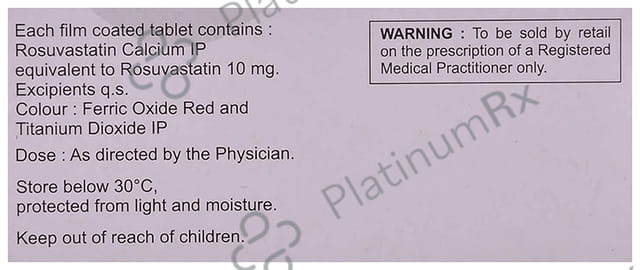 Rosukaa 10mg Tablet 10s