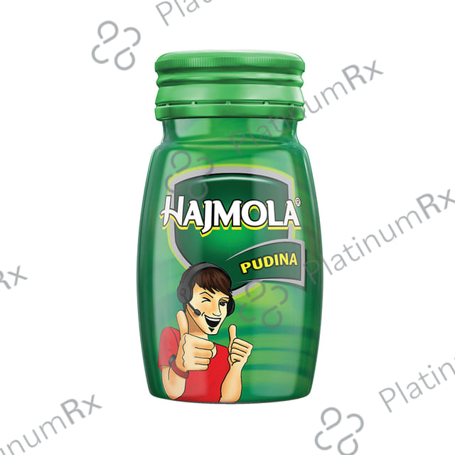 Dabur Hajmola Pudina Flavour Supports Digestive Health Tablet 120s