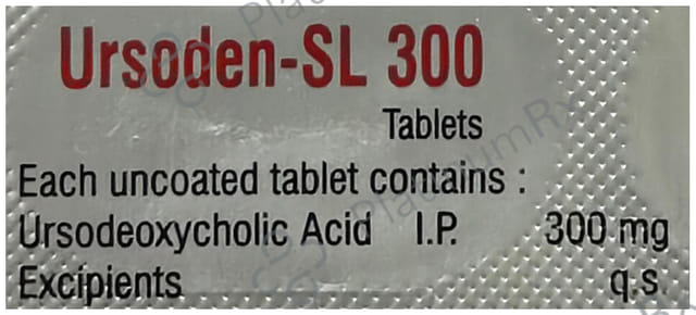Ursoden SL 300mg Tablet