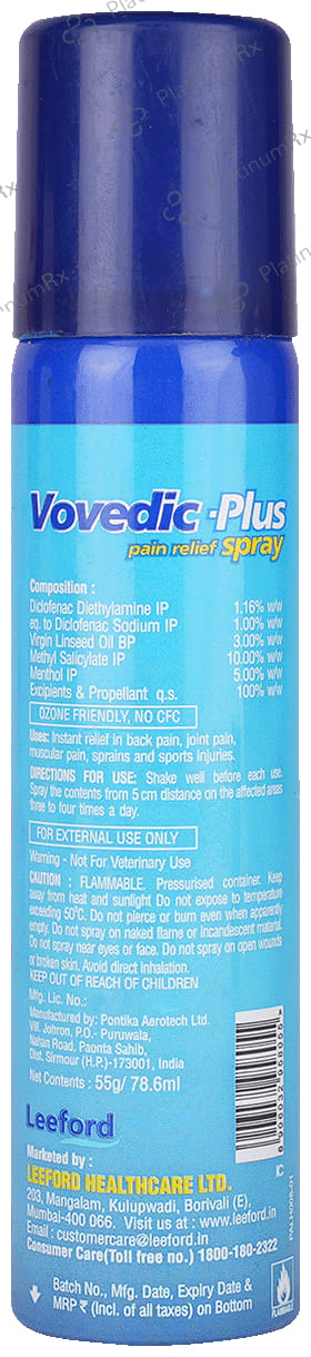 Vovedic Plus Spray 55MDI