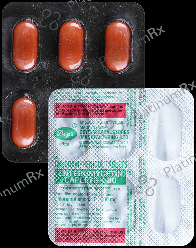 Enteromycetin 500mg Caplet 6s