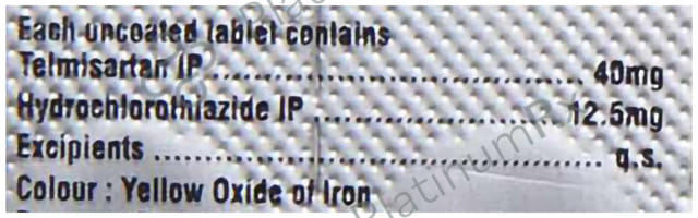 Telmisafe H 40mg Tablet