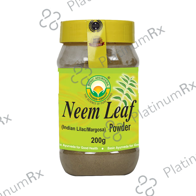 Basic Ayurveda Neem Leaf Powder 200 gm