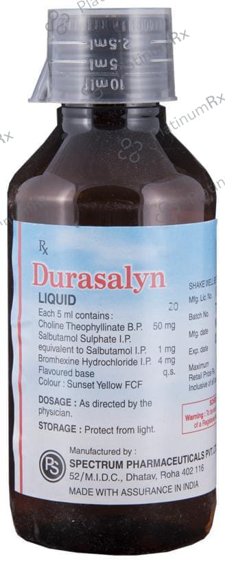 Durasalyn 50/1mg Liquid 100ml
